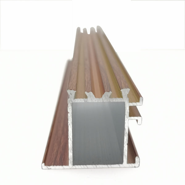 Normal Wooden Grain Alloy Aluminium Profile Channel Frame for Window and Door on China WDMA