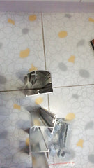 High quality chrome polish aluminum frame for shower door aluminum profile for shower enclosure aluminum shower door frame on China WDMA
