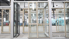 AS2047 Hurricane impact aluminium window door resistant hurricane windows and doors on China WDMA