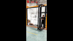 New jalousie and philippines price and design aluminium alloy sliding glass door on China WDMA