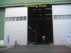 Large size top brand industrial door costs on China WDMA