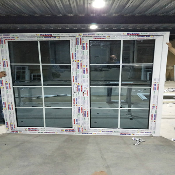 PVC double glass window with inside blind,double glazed windows with blinds on China WDMA