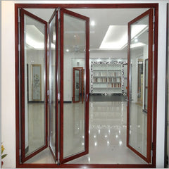 Patio Toilet French PVC Vinyl Plastic Folding Bifold Door on China WDMA