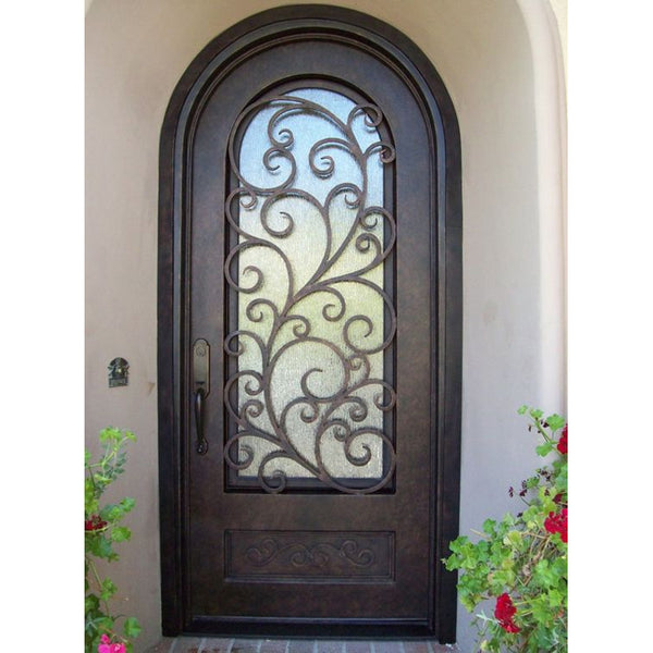 Iron Single Door Design