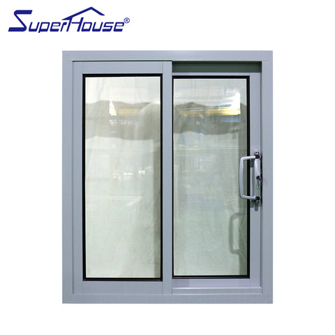 Philippines price aluminium window frame and glass design office sliding type window on China WDMA