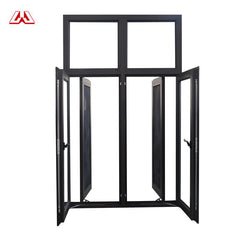 Plastic Frame Heat-proof Internal Opening Pvc Double Hung Upvc Sash Horizontal Pivoting Casement Window on China WDMA