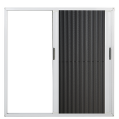 Pleated mesh window/door/tracked folding screen window on China WDMA