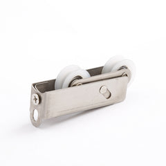 Pocket door hardware plastic window rollers track for sliding cabinet doors on China WDMA