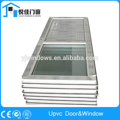 Popular design white french doors upvc casement door commercial price on China WDMA