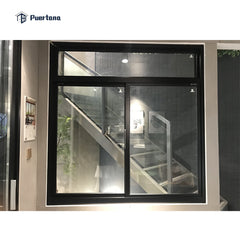 WDMA Best Selling 60x48 Windows - Price Nigeria Broken Bridge Aluminum Profile Office Sliding Window And Door