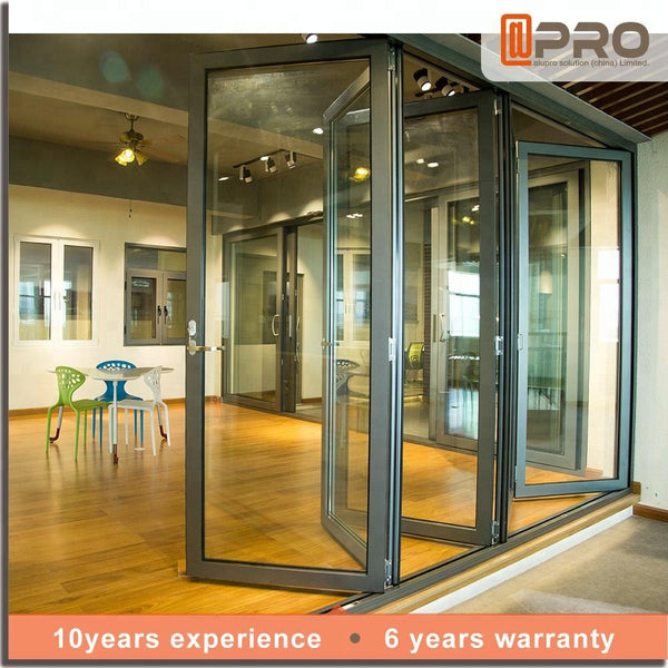 Price Sliding Soundproof Luxury Exterior Patio Lowes Glass Accordion Aluminium Bi-fold Bi Fold Doors Bifold Folding Door on China WDMA