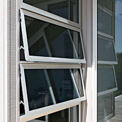 Pvc or upvc Philippines single glazed mosquito net windows on China WDMA