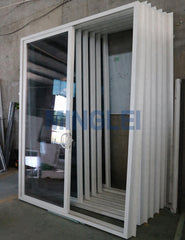 WDMA Vinyl Profile Series 4 panel patio sliding glass replacement door product on China WDMA