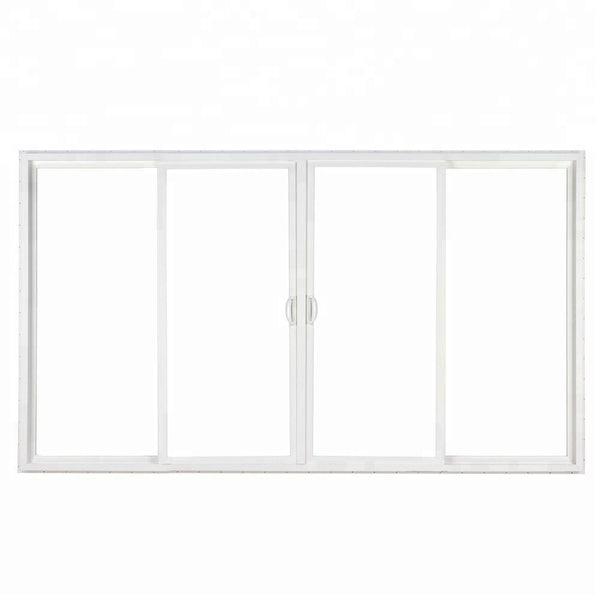 Pvc profile 130 Series 4 panel patio sliding glass door on China WDMA