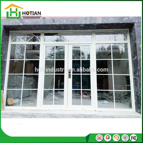 Readymade Upvc Patio Swing Type Exterior Cheap Double Entrance Modern Front Doors on China WDMA