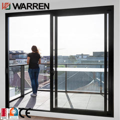 Folding sliding door aluminum glass pivot exterior slide glass sliding doors