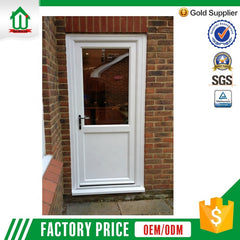 Safety exterior upvc used commercial doors on China WDMA