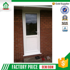 Safety exterior upvc used commercial doors on China WDMA