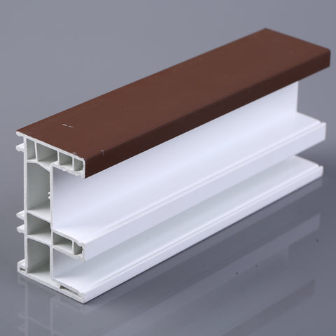 Sale Best upvc profile standard size window tilt out casement window frame u PVC profile