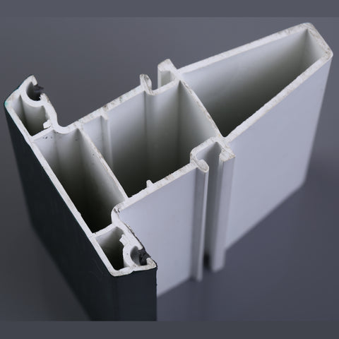 Sale Best upvc profile window color rails sliding door windows u PVC profile