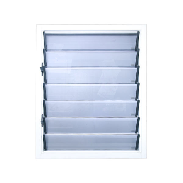 Security Design Aluminum Jalousie Window Glass Louver on China WDMA