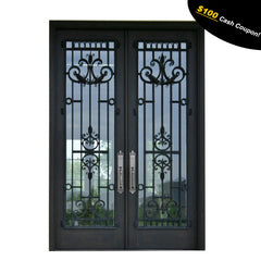 Security screen entrance iron door for home on China WDMA