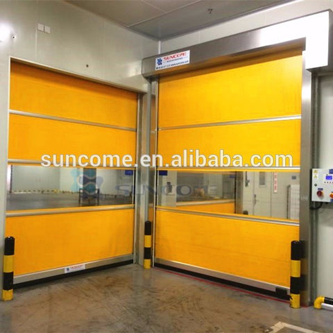 Shanghai Suncome remote control roll up door on China WDMA