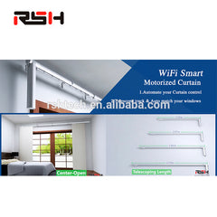 Smart Adjustable Electric Curtain Track Systems, Cover All Window Sizes, Hold International Patents on China WDMA