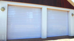 Standard Size Width*Height 3.5*3m Aluminum Automatic Double Layer Shutter Door Garage Door on China WDMA