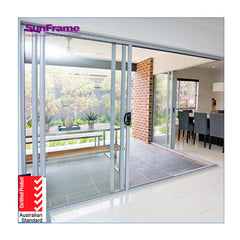 Sun Frame Guangdong Manufacture Aluminum Glass Doors And Windows Sliding Door Window Decoration on China WDMA