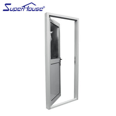 Superhouse Australia standard aluminum half glass french/casement door on China WDMA