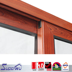 Superwu top quality hot sale good price malaysia glass balcony aluminium sliding toilet door on China WDMA