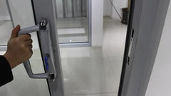 Cheap modern used commercial aluminum double glass lift & sliding doors on China WDMA