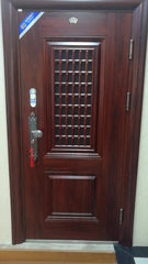 Main entrance stainless steel door with sidelites on China WDMA