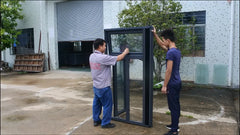 Chinese Famous Brand CONCH/SHIDE Grey Color UPVC PVC Folding Type Mosquito Net Screen Windows