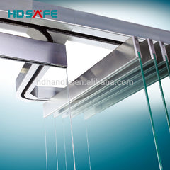 Tempered glass sliding folding aluminium door fix fittings made in China on China WDMA