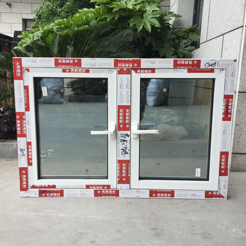 Thermal break aluminum windows, Australia standard double glazed window for PVC casement Windows on China WDMA