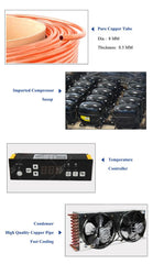 Three sliding glass door freezer / refrigerator / cooler / fridge for refrigerated meat / beef / vegetables / fruits on China WDMA