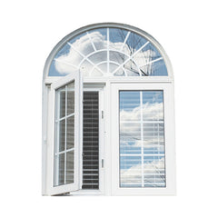 Top window Most Popular China Factory Price Upvc House Doors Windows 3 Panel Triple PVC aluminum Casement Window on China WDMA