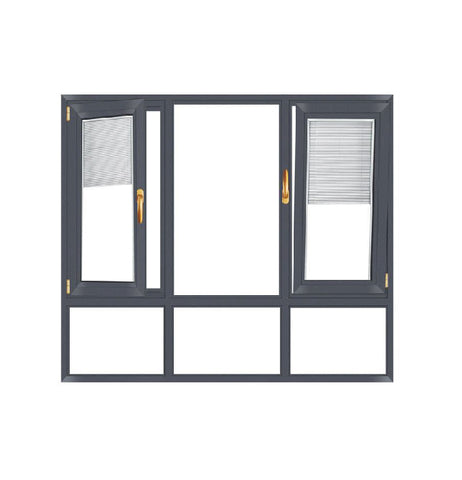 Topwindow High Quality Wooden Color German Brand Hardware Thermal Break Aluminum Casement Window Door Double Glazed Windows on China WDMA