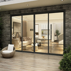 Sliding Door Set High Quality Modern House Double Glazing Marine Sliding Door Aluminum Sliding Door Pulleys