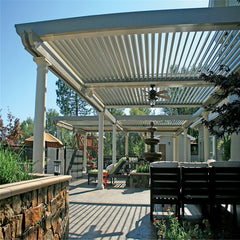 Best Price Luxury Motorized Garden Aluminum Louvre Roof System Pergola