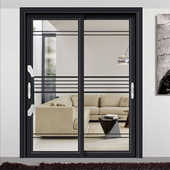 Aluminum Sliding Balcony Door Ethiopia Double Glazing Glass Aluminum Sliding Door Brushes Aluminum Sliding Mirror Door