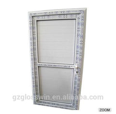 UPVC low price casement door bathroom door and kitchen door on China WDMA