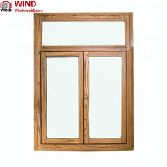 Unique design french style frame and casement on the same level Tilt & turn solid double glazed tempered window