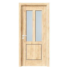 Us Villa Main Entry Wooden Door And Aluminum Glass Door Modern Design Entry Doors on China WDMA