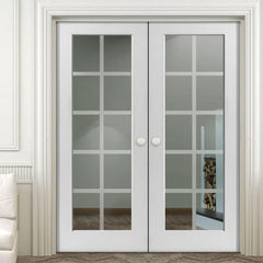 White color interior wood double french doors on China WDMA on China WDMA