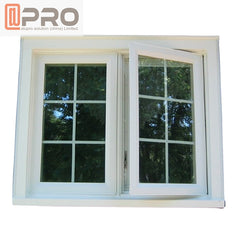 Wholesale european impact aluminium bronze color arch german style replacement soundproof frost glass casement windows window