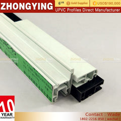 Window And Door Maker Casement Window Uv Resistance Hydroponic Sleeve File Folder Clip Economic Style Pvc Upvc Profile A Kinbon on China WDMA