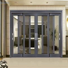 YY windows and doors AS2047 sliding folding doors plastic different types of temporary doors on China WDMA